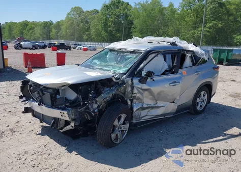 2024 Toyota Highlander Le from USA, damaged, VIN 5TDKDRAH7RS543426